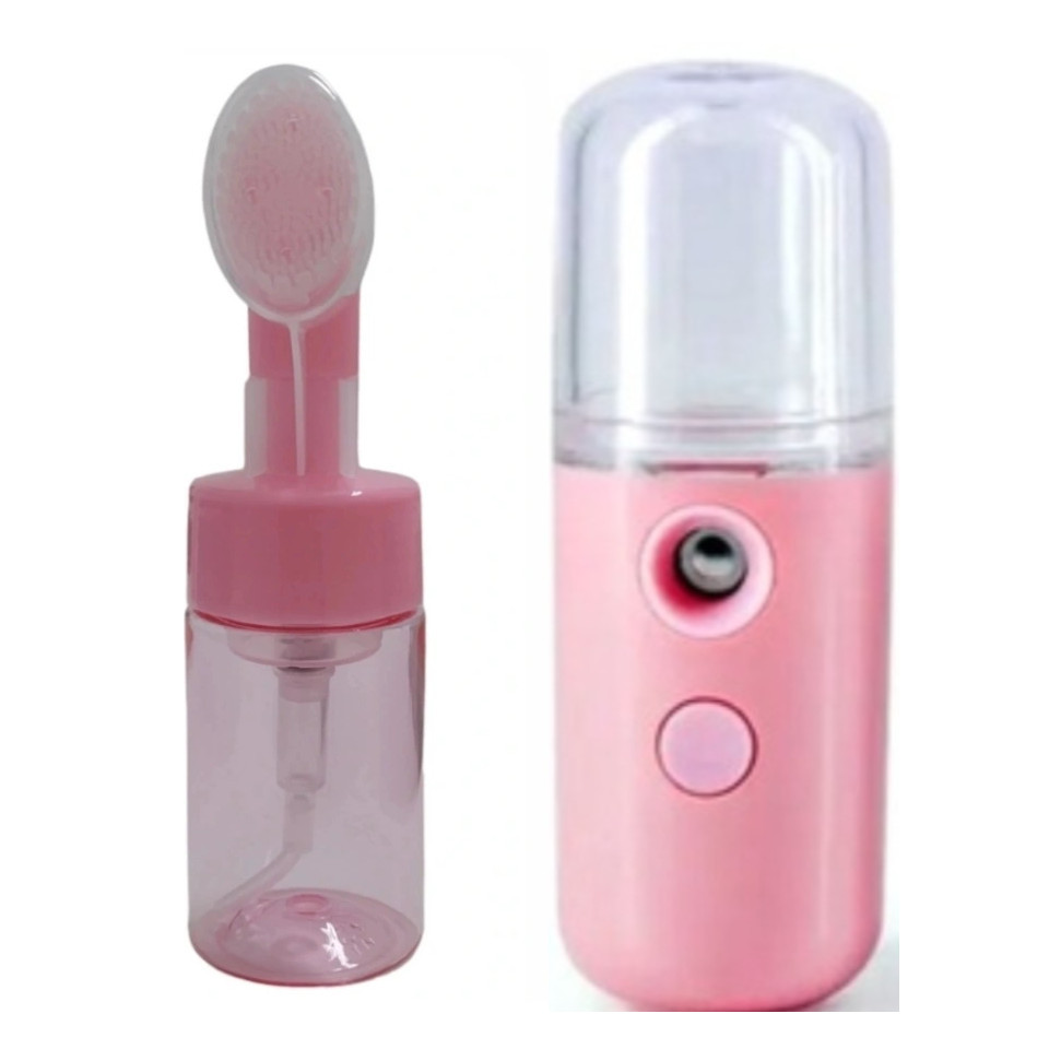 Kit Nano Mist Vaporizador ON-UM649 +frasco Pump Espumador Escova (S17)