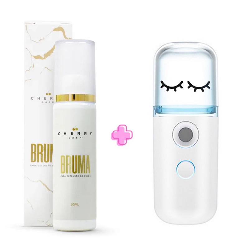 Bruma + Nano Mister Para Extensão de Cílios - Cherry