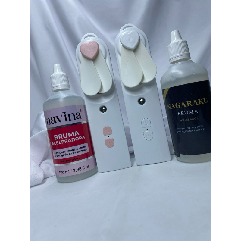 Kit nano ventilador 2x1 + bruma Navina