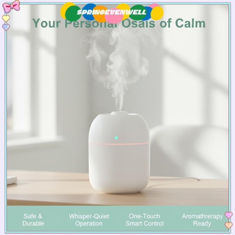 [springevenwell] Umidificador De Ar Portátil De Grande Capacidade Ultra Silencioso Nano Mist er Com Desligamento Automát