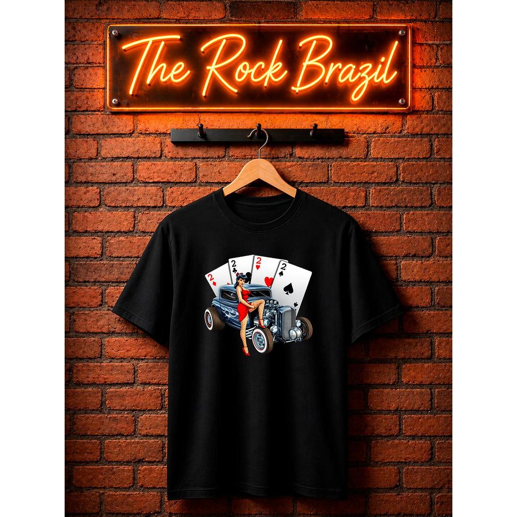 Camiseta Masculina Car Hot Rod