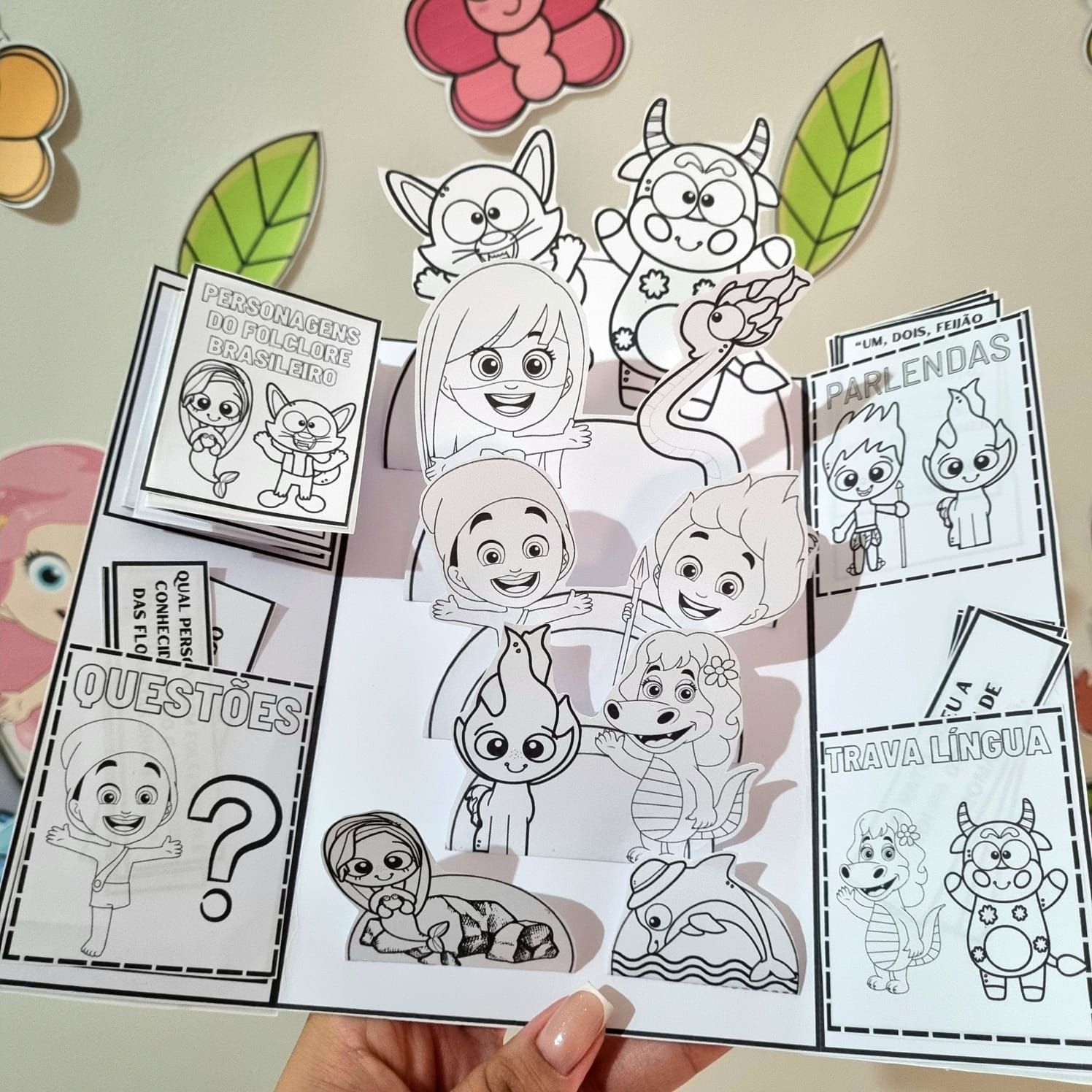 LAPBOOK FOLCLÓRICO EDUCA ARTE