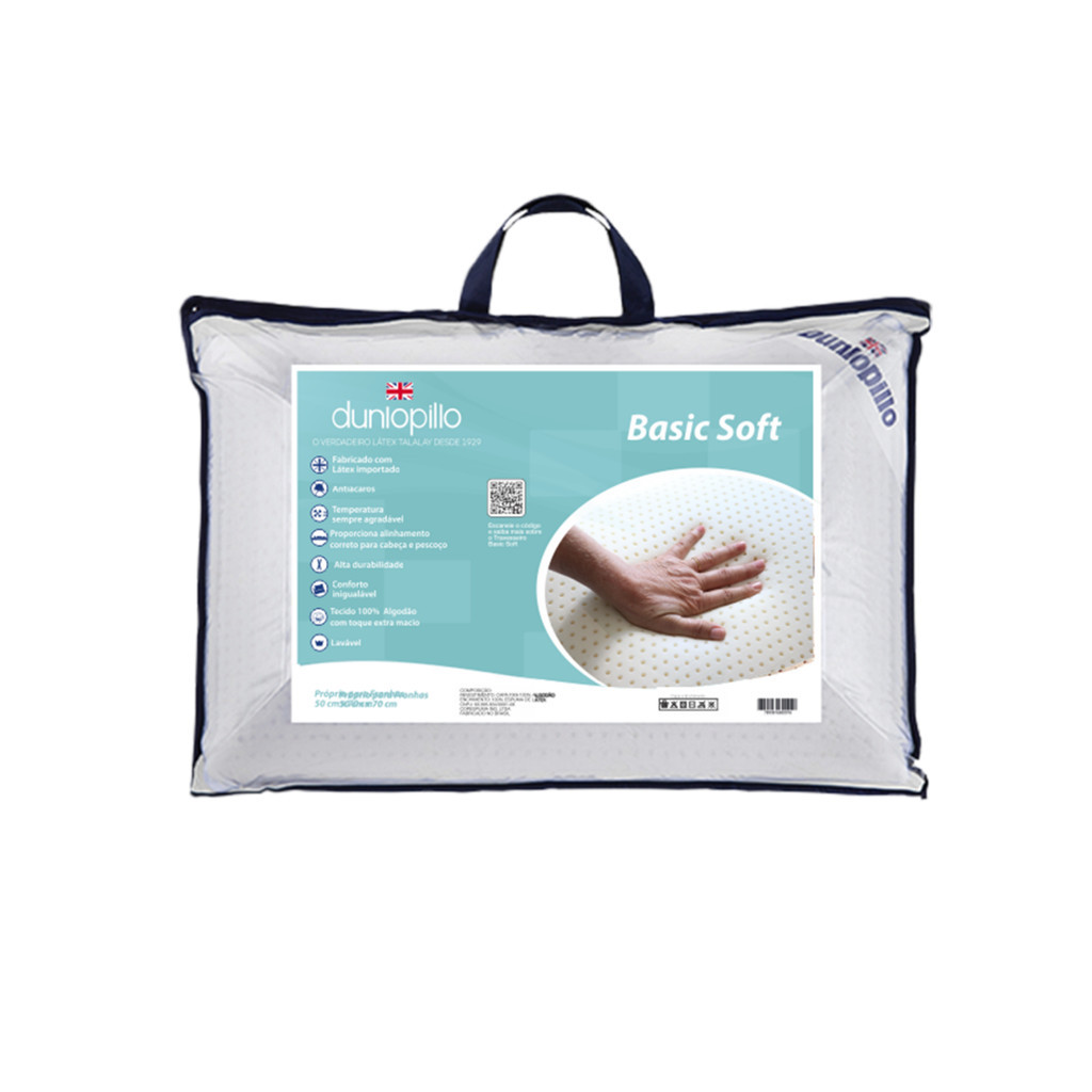 Travesseiro Dunlopillo Soft Basic