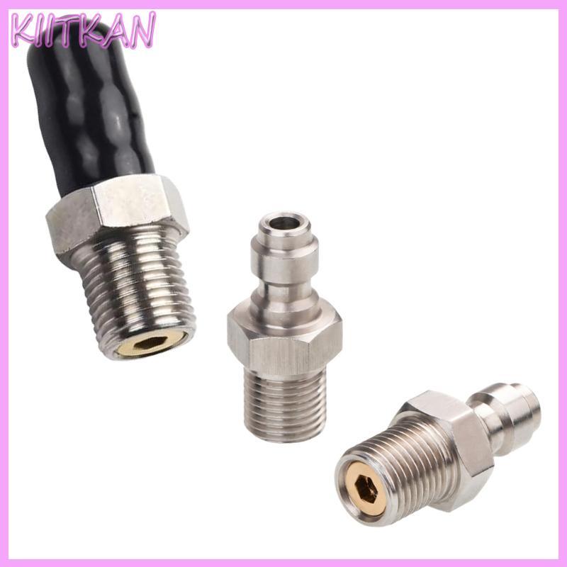 KIITK Heavy Duty M10x1 1 8NPT 1 8BSPP Conexão Rápida Encaixe Para Várias Ferramentas