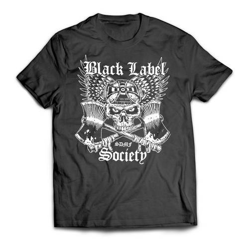 Camiseta Black Label Society - Hammers - Camisa Banda Rock Heavy Metal Black Sabbath