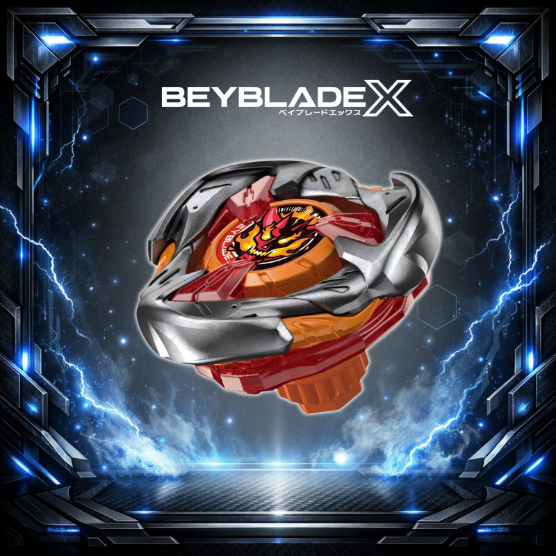 BEYBLADE X UX-02 Starter Hell’s Hammer 3-70H | Heavy Smash Blade & High-Speed X-Dash