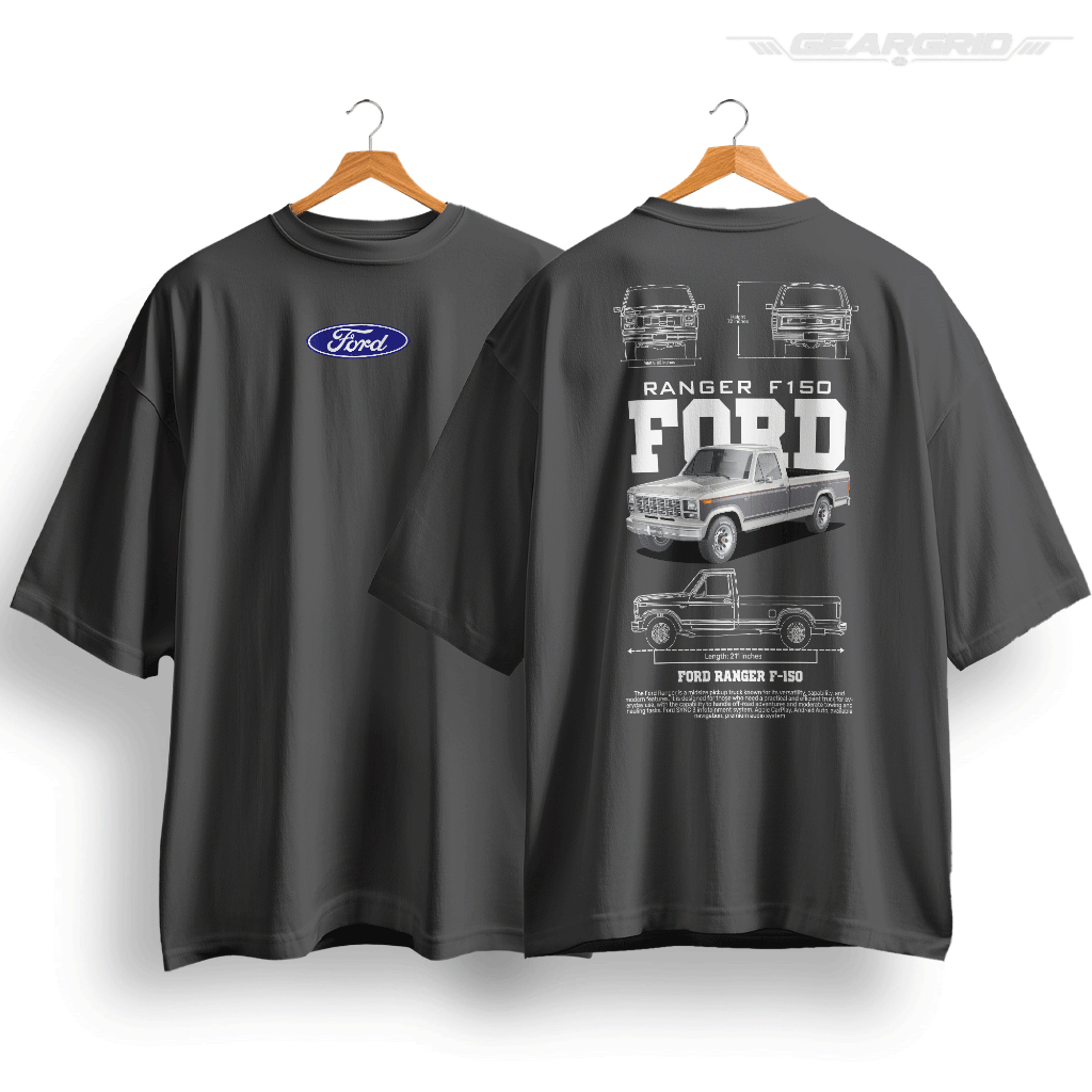 Camiseta Ford Farm 100% Algodão Edição Especial Exclusiva Oversized Unissex