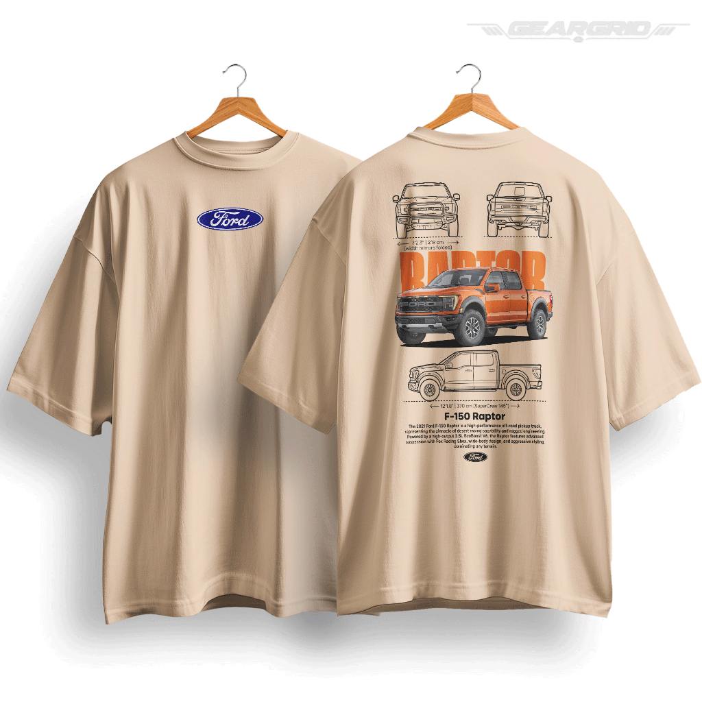 Camiseta Ford F150 R 100% Algodão Envio Imediato Oversized Streetwear Unissex