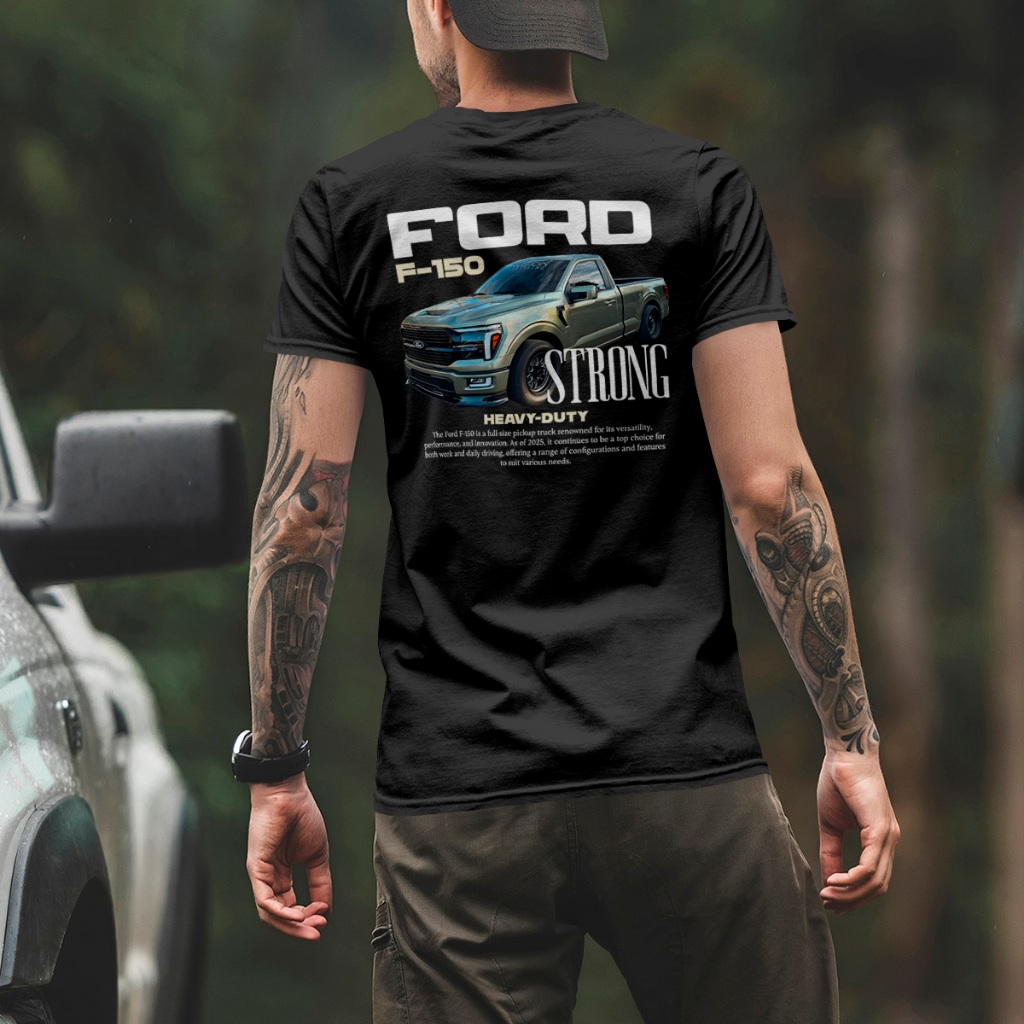 Camiseta Camisa Gearhead Camionete Ford F-150 Heavy-Duty Ref: 0188