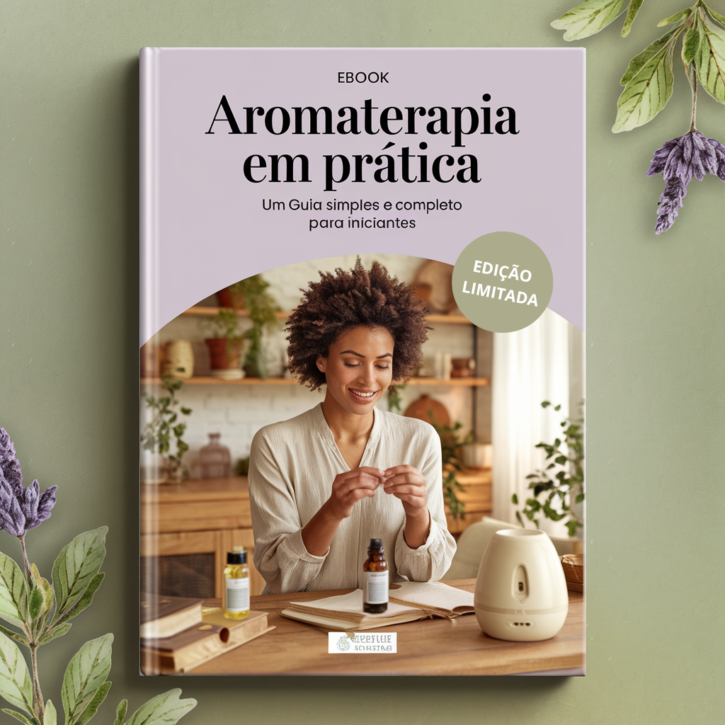Ebook Aromaterapia em prática: um guia simples e completo para iniciantes