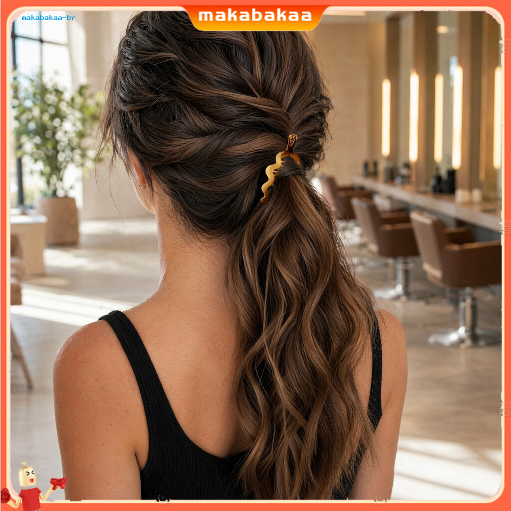 4pcs Matte Vintage Hair Claws for Women – Strong Hold Non-slip Banana Clips No Crease Ponytail Bun Holders Stylish Acc