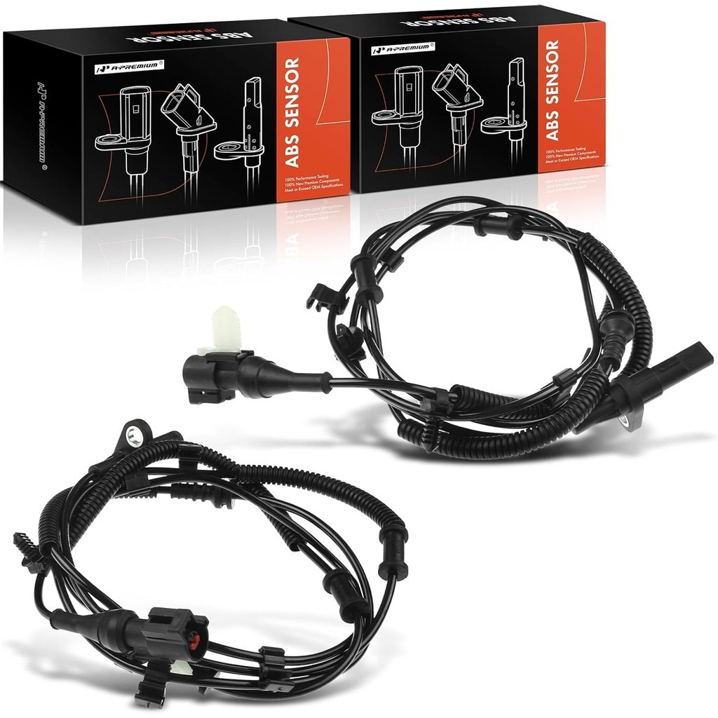 Conjunto A-Premium 2PC Sensores De Velocidade Da Roda ABS Traseiro Compatíveis Com Ford F-150 F150 2009-2010-Motorista E