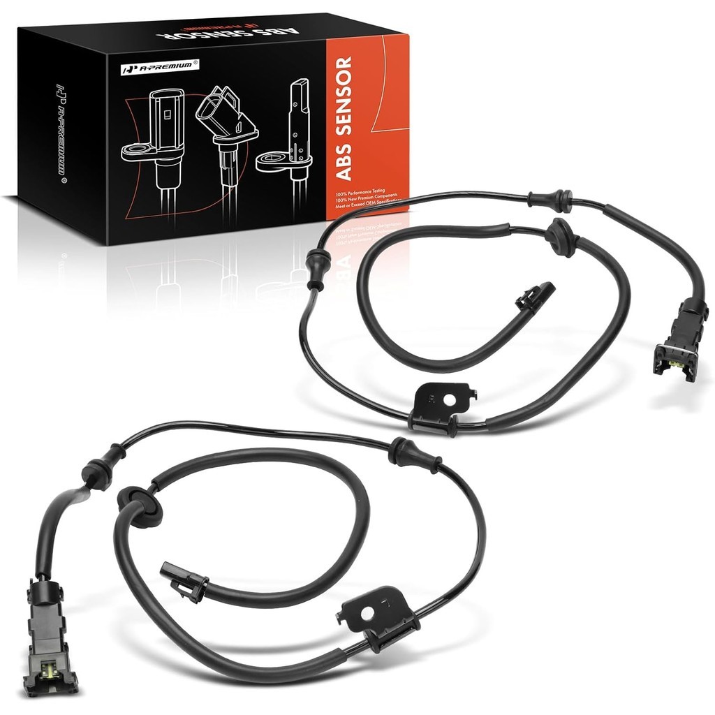 Conjunto De Chicote De Fios A-Premium 2PC Para Sensor De Velocidade Da Roda ABS Traseiro Compatível Com Modelos Kia-Soul