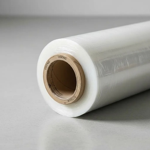 Filme Stretch Bobina 50cm x 300m 1,5kg Virgem Transparente Envolver Paletização