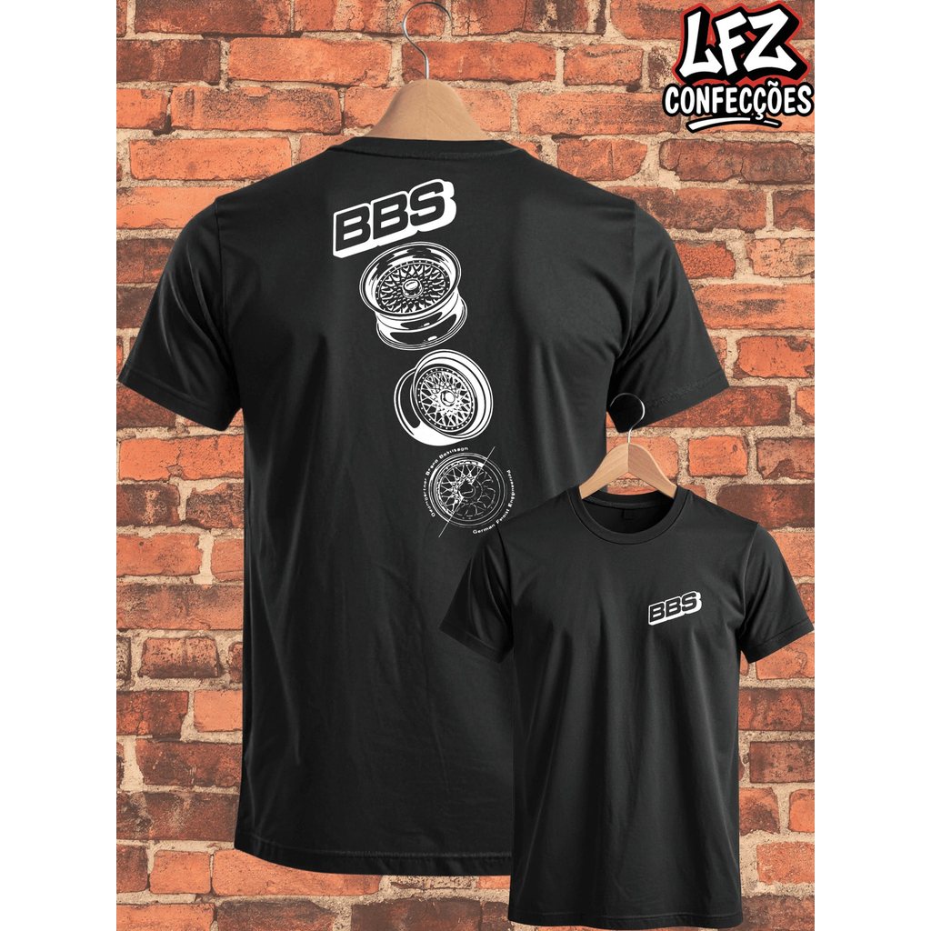 Camiseta Rodas BBS Turbo Turbina Carro Car Camiseta Camisa Unissex 100% Algodão Lançamento Envio Imediato!! Plus Size