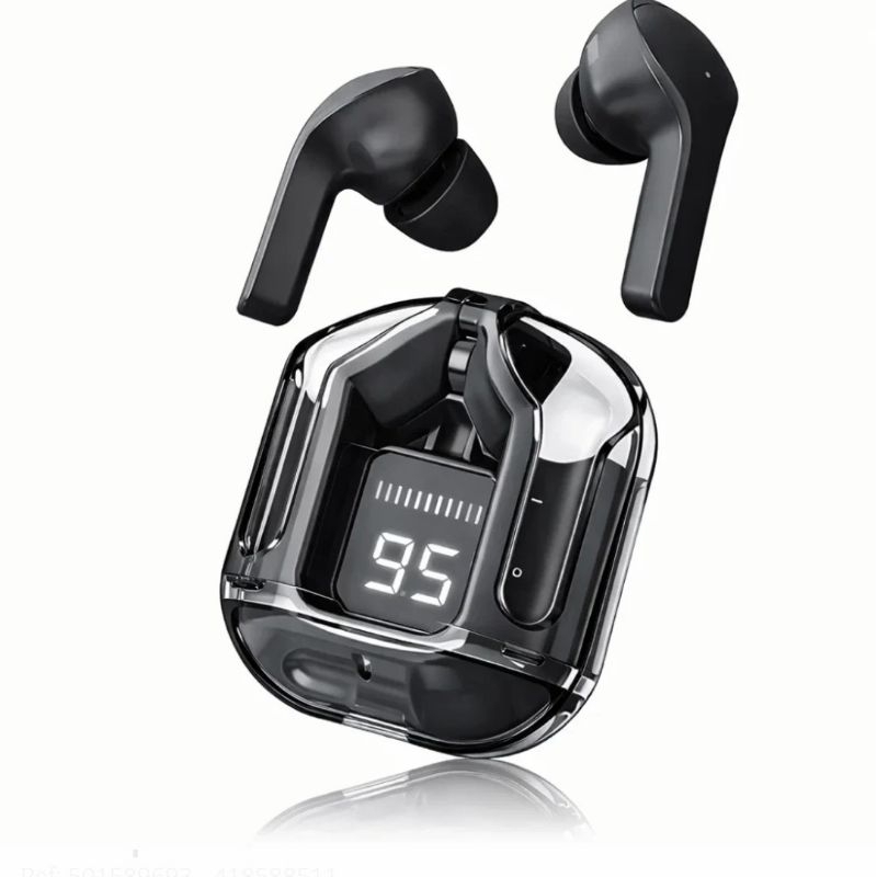Fone de ouvido Bluetooth, wireless 5.3 sem fio-Preto