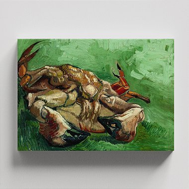 Quadro Canvas A Crab on its Back Borda Infinita 60x90cm