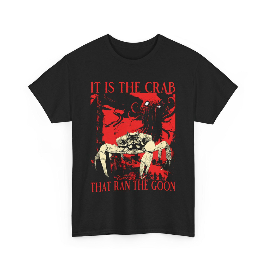 Camiseta Masculina Feminina Caranguejo It Is The Crab Arte Animal Anime T‑shirt Unissex Streetwear Envio Imediato