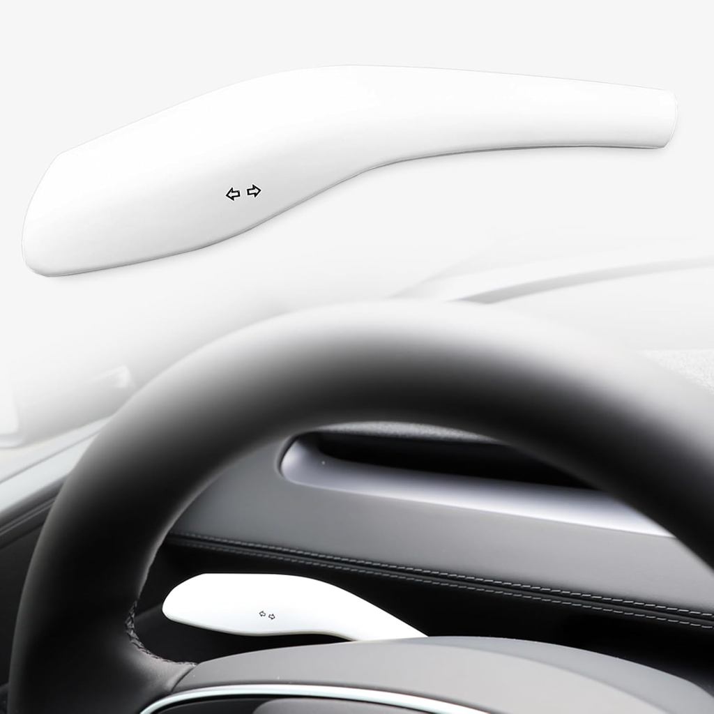 Capa para Alavanca de Direção para Tesla Model Y Juniper 2025-UP, Capa para Alavanca de Câmbio do Volante, Acessórios de