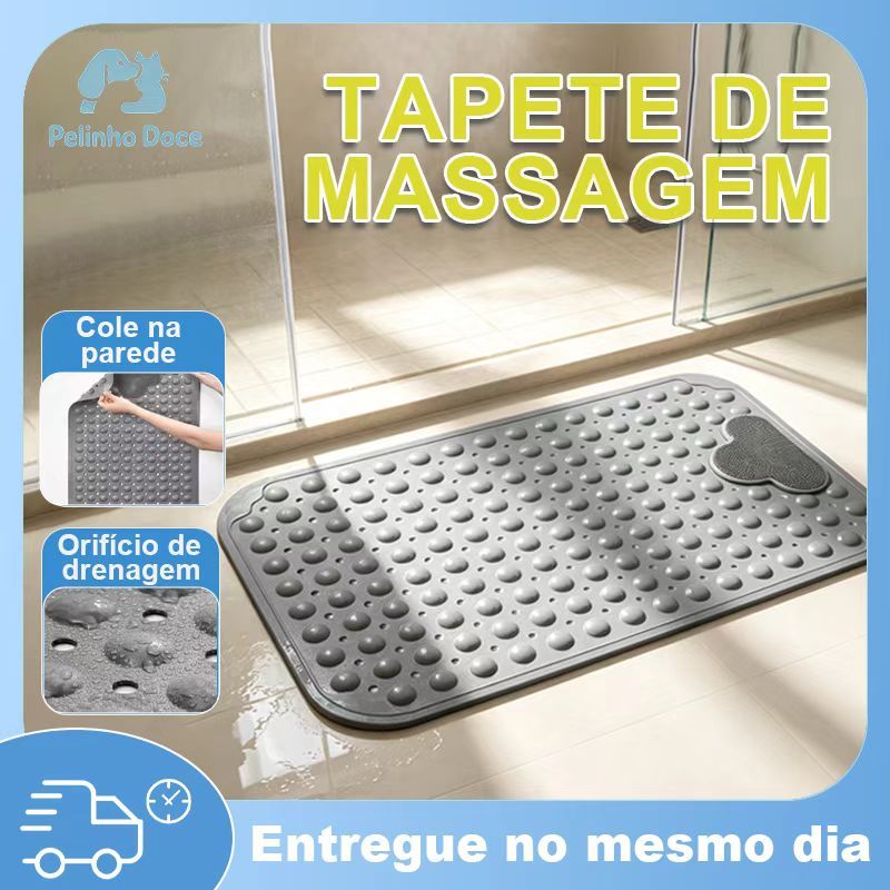 Tapete Para Banheiro Box Antiderrapante Piscina 40*70cm Non-Slip Shower Mat – Segurança e Conforto com Ventosas