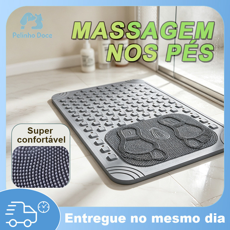 Non-Slip Bath Mat 70x40cm Multipurpose Home Quality Top ，Safe, Comfortable and Can Be Fixed to the Wall