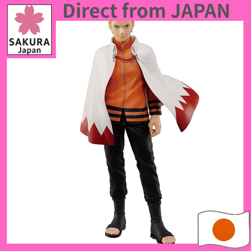 NARUTO Naruto Figure Uzumaki Naruto 7th Hokage ver. 72 Series - 72 Ninja World Sculpture Chronicle - Size: approx. 24 cm