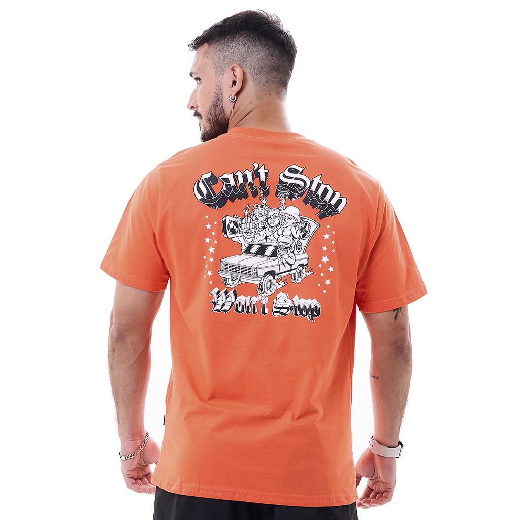 Camiseta Classic Party Car Laranja Knulu