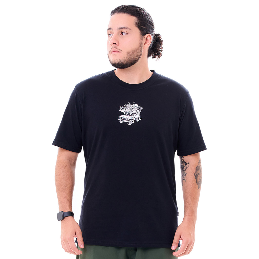 Camiseta Classic Party Car Preto Knulu