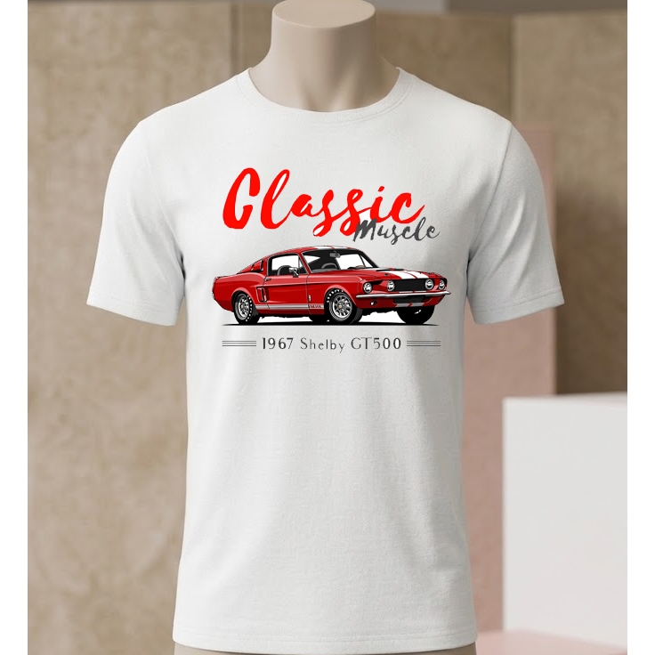 Camiseta Mustang Shelby Classic Muscle Car