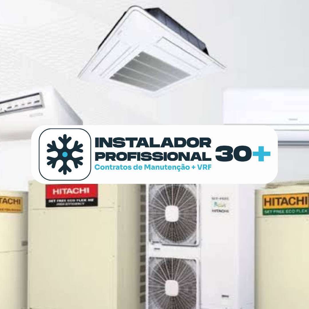 VRF - Instalador Profissional 30+ Contratos de Manutenção