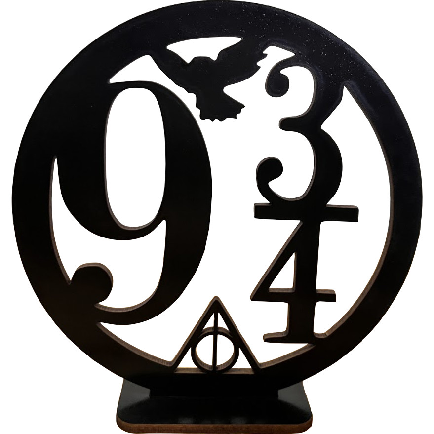 Totem Harry Potter Plataforma Centro de mesa Harry Potter
