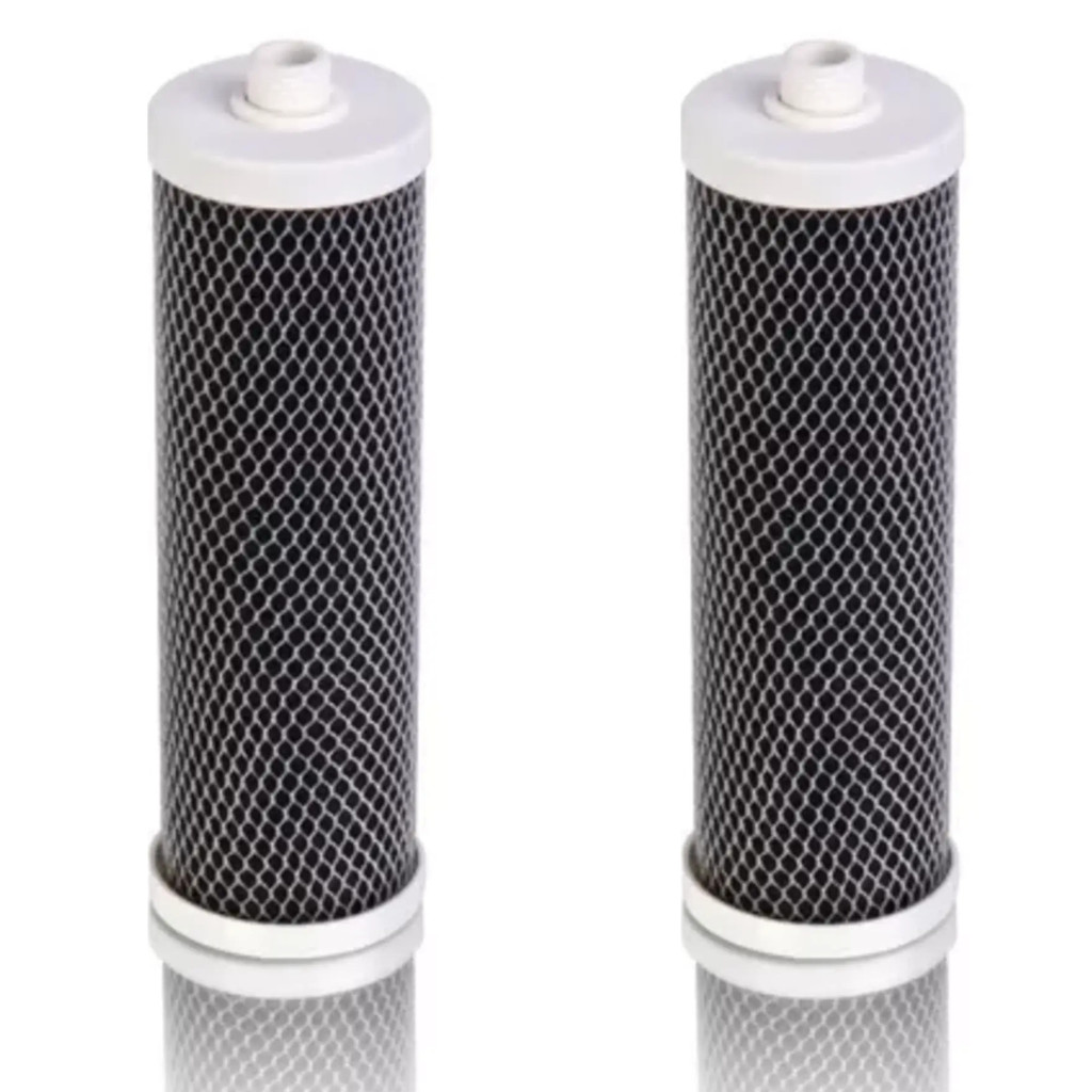 KIT 02 UN Refil P Filtro Igatu 888 Carbon Block Rosca 1/2