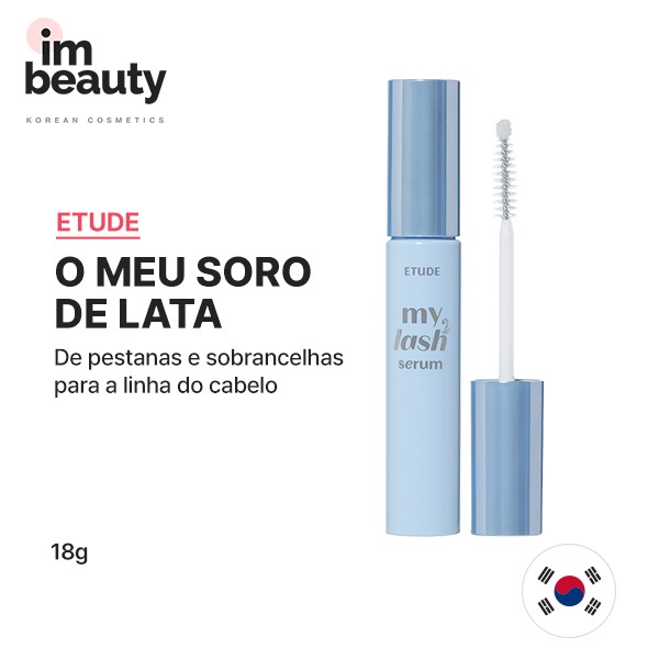 [ETUDE] Meu Soro Para Cílios 18g | Tamanho Jumbo K-Beleza