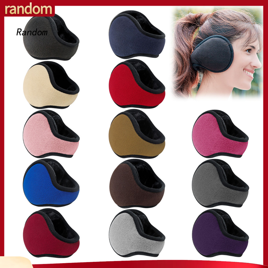 Winter Ear Warmers Wind Resistant Outdoor Earmuffs Foldable Muffs for Men Women Warm Fleece Covers Portable Weather for
