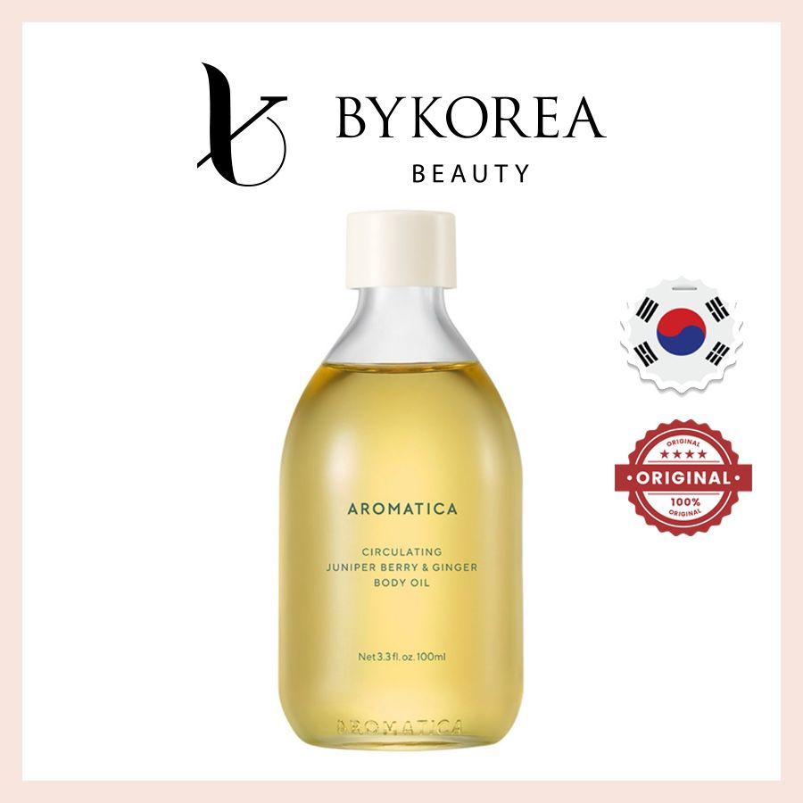 AROMATICA Circulating Body Oil Juniper Berry & Ginger 100ml