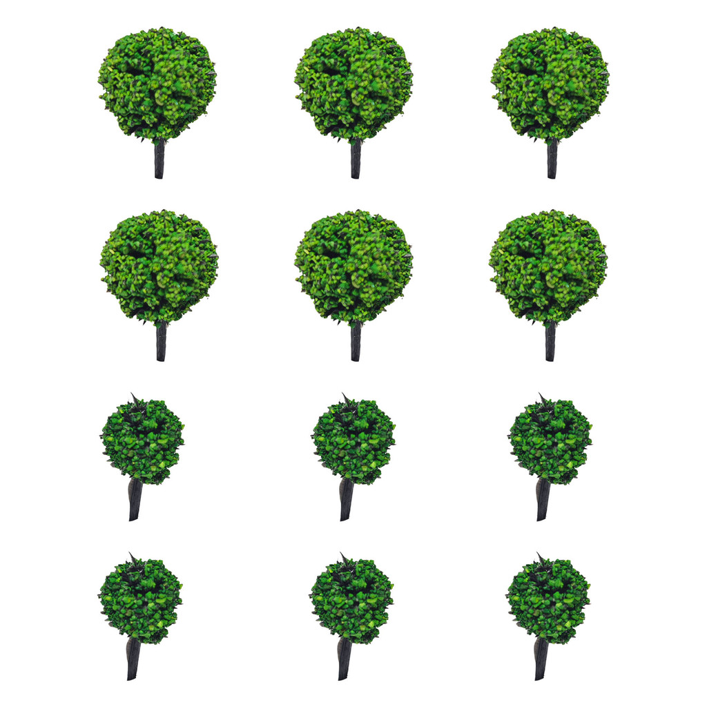 Static Bushes - Arbusto Estático para Cenário RPG - Verde Bandeira