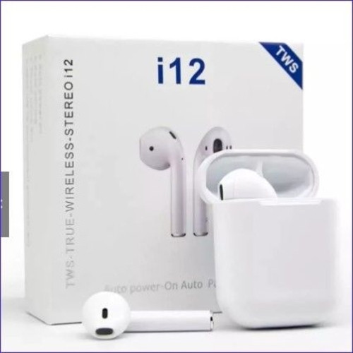 Fone de ouvido Wireless i12 TWS Ald_Imports