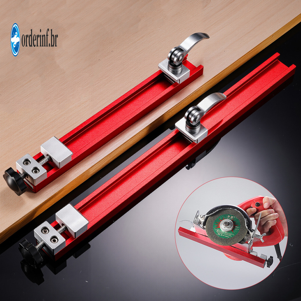 Versatile Cutting Applications Tool Adjustable Machine Base Guide Easy-to-use Circular Saw Clamp for Precise Milling and