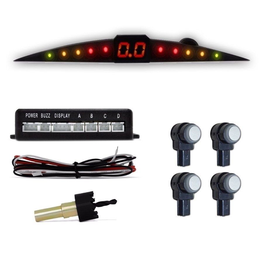 Sensor De Estacionamento Peugeot 306 - Modelo Oem Prata