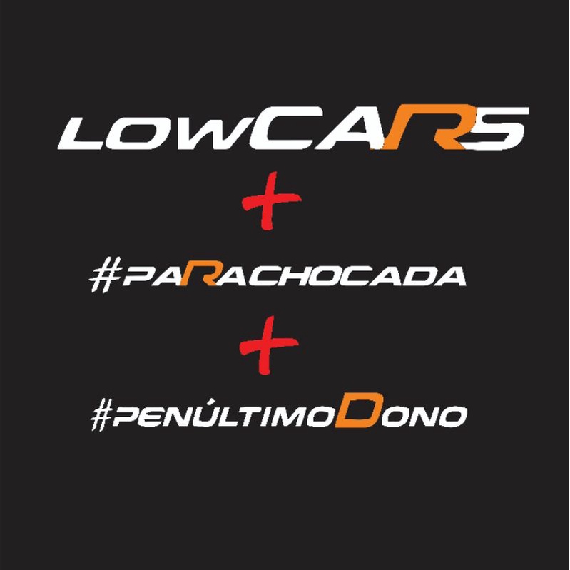 Adesivo Low Cars + Parachocada + Penúltimo Dono - Carros Rebaixados