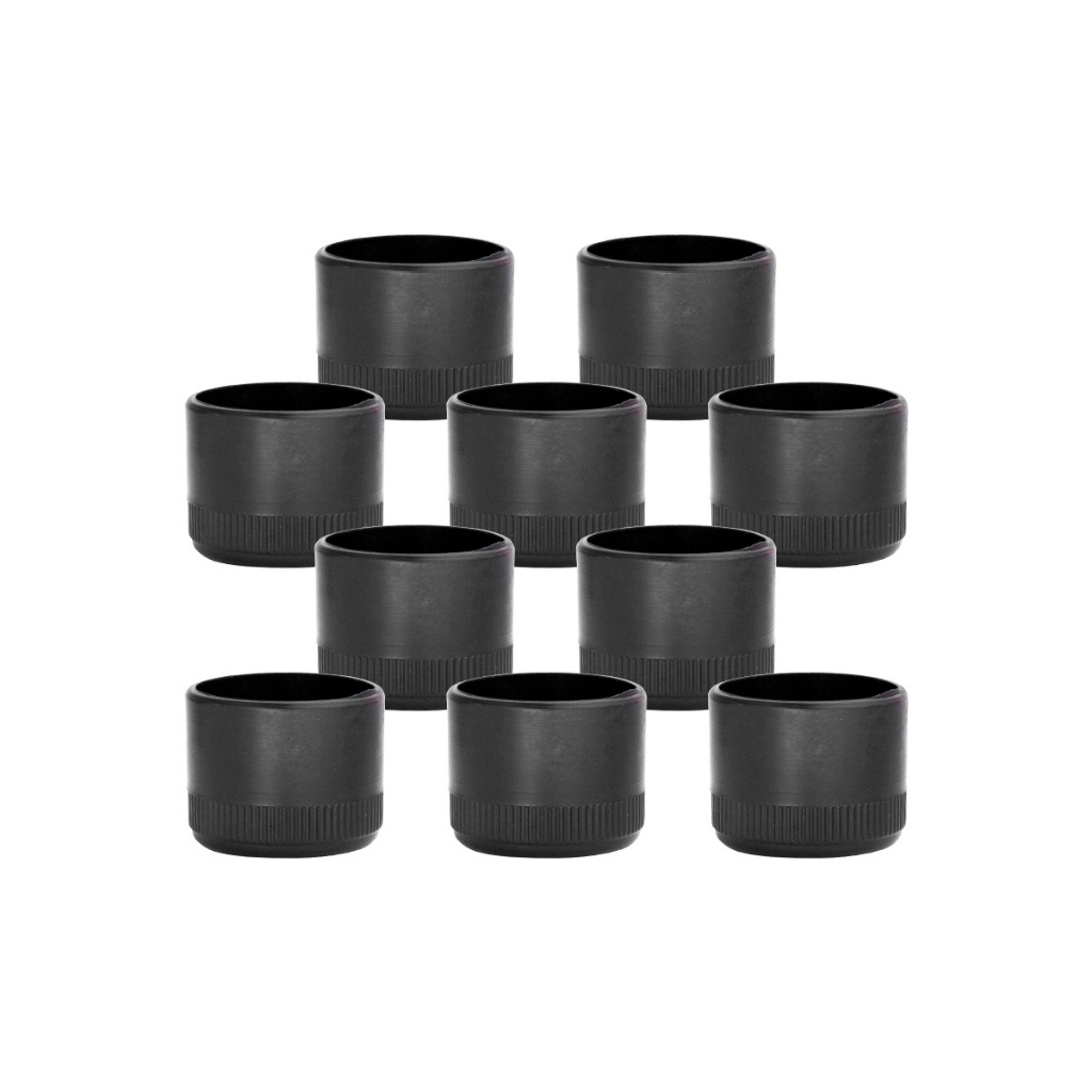 Kit 12 Ponteira Externa Anti Risco Pe Cadeira Banqueta 7/8