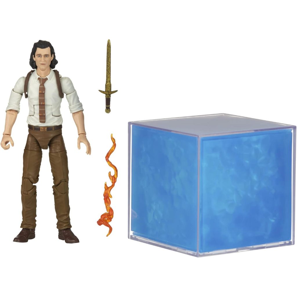 Loki e Tesseract - Hasbro - Marvel Legends Tesseract Electronic Role Play Accessory and Loki Figure