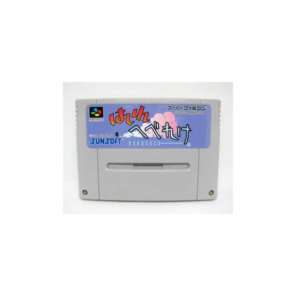 Hashire Hebereke SFC SNES Super Famicom SHVC-AHHJ tested working Nintendo Action Sunsoft (Sun Electronics)