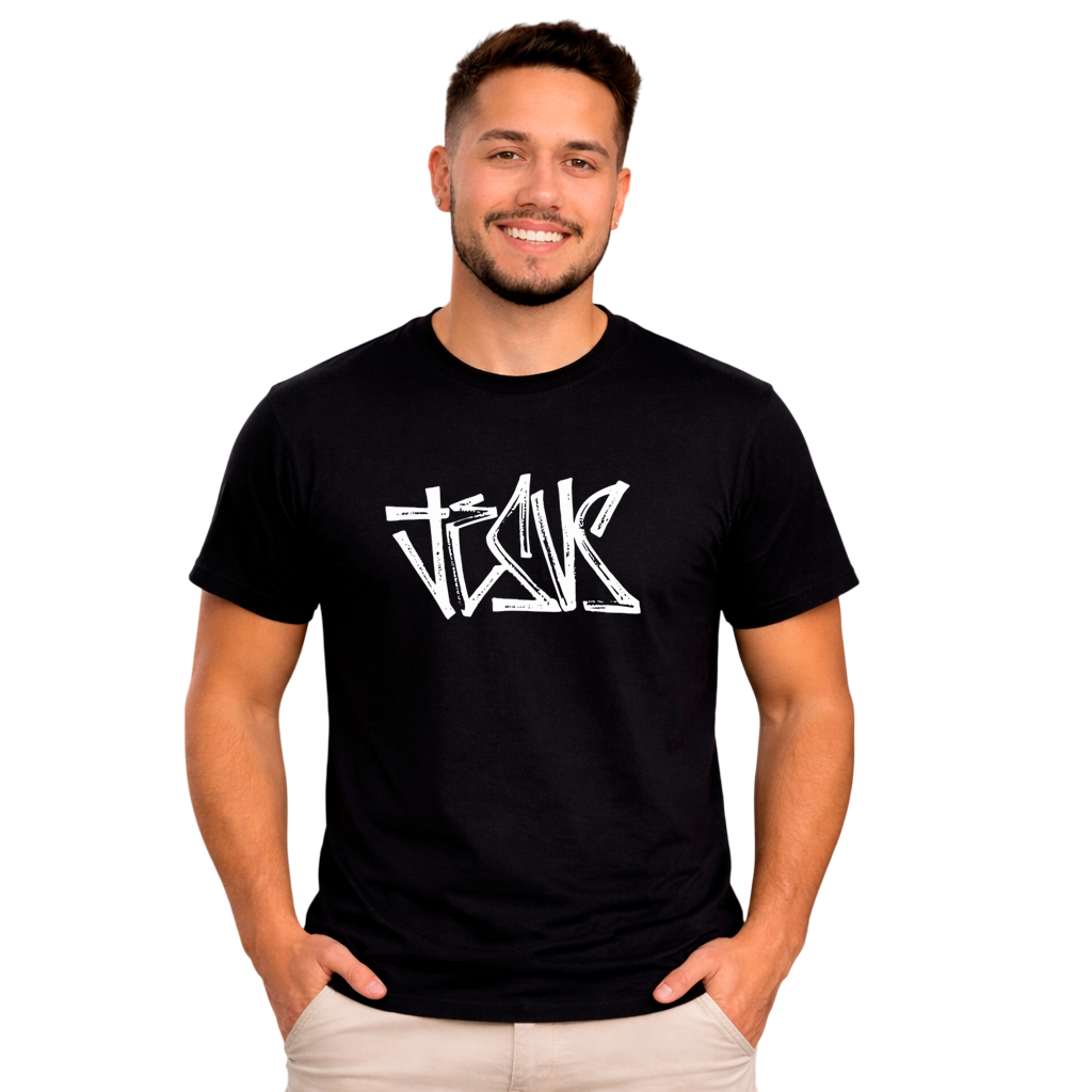 Camiseta Unissex Algodão Jesus Qualidade Conforto Moda Casual Street Dia a Dia