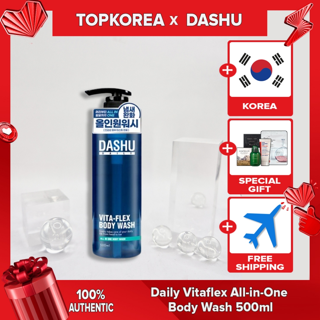 ★ DASHU Sabonete Corporal Multifuncional Daily Vitaflex_500ml/TOPKOREA/Envio De kroea