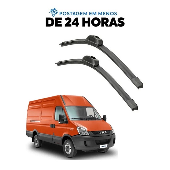Par Palheta Limpador Parabrisa Iveco Daily 2002 a 2020