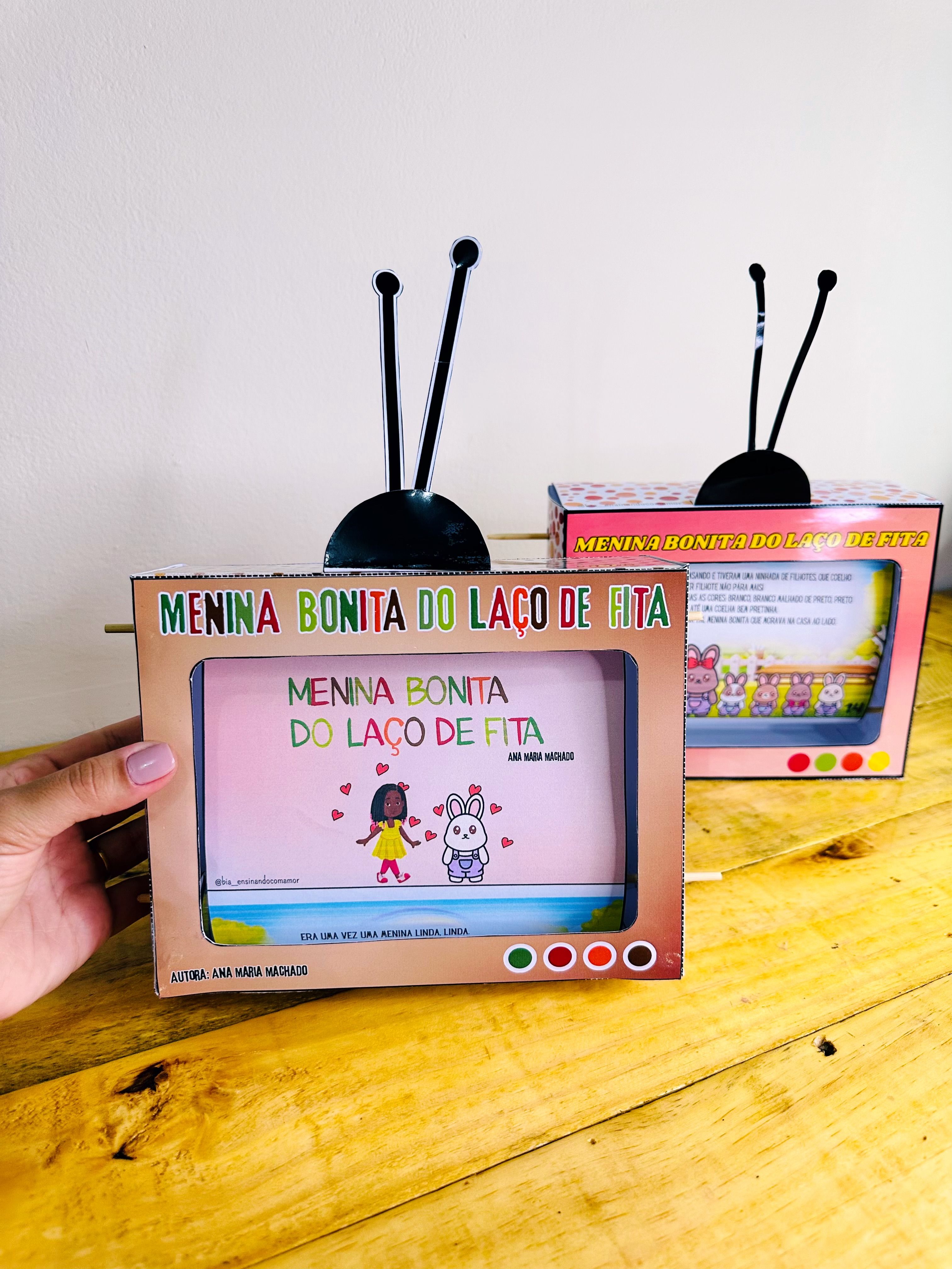 Caixa Tv História Menina Bonita do Laço de Fita