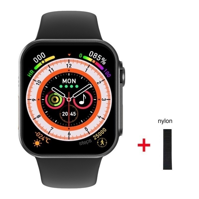 HW8 UItra IWO Watch 8 Ultra SmartWatch Homens e Mulheres NFC Temperatura Corporal Açúcar No Sangue