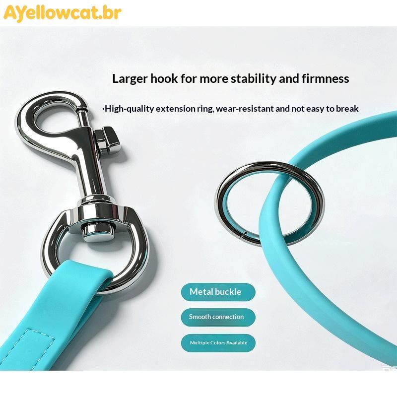 AYellowcat Qui Release Silicone Dog Grooming Pendurado Corda 1 Pcs Coleira Ajustável Para Animais De Estimação Casa Banh