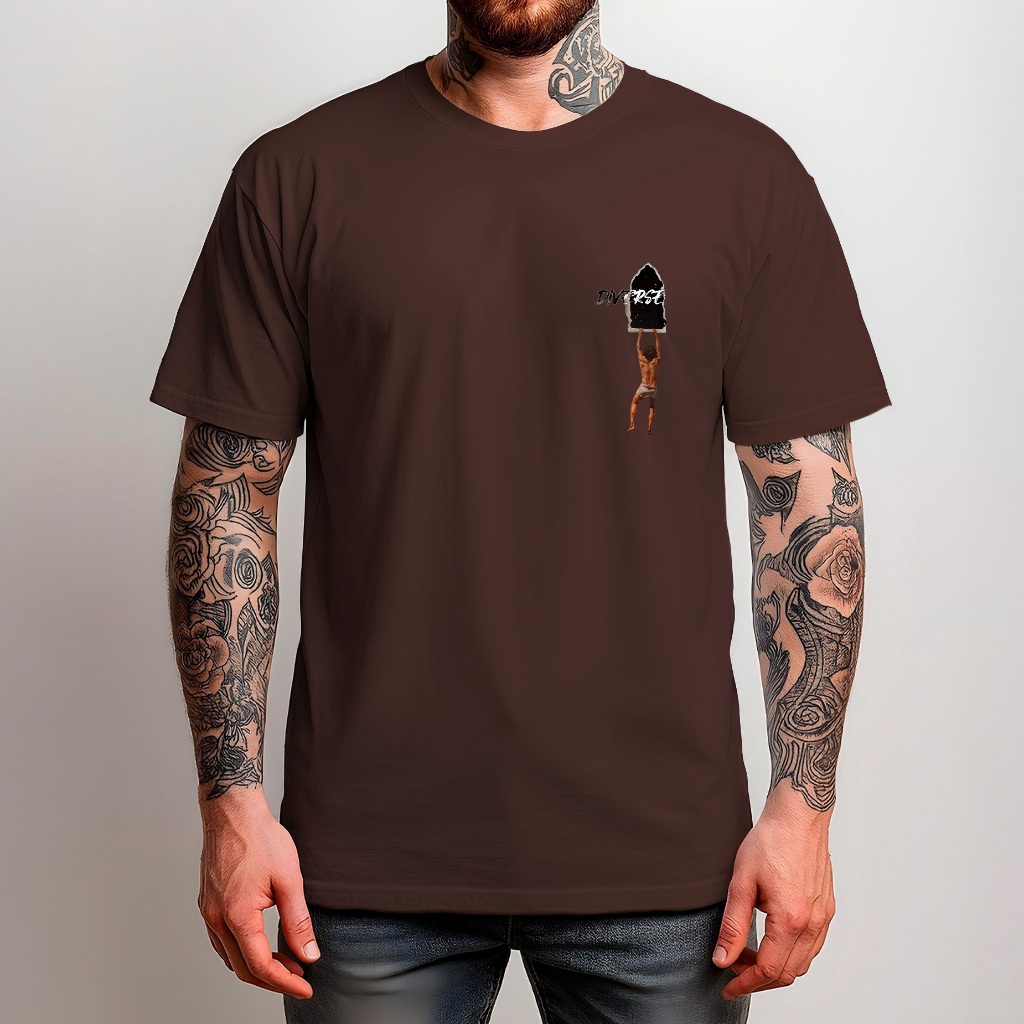 Camiseta Masculina Classic Janela Street Wear 100% Algodão Plus Size